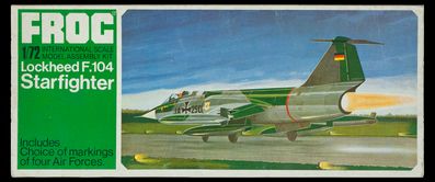 Frog_Lockheed F-104 Starfighter_W150043