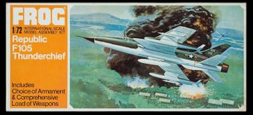 Frog_Republic F-105 Thunderchief_W150050