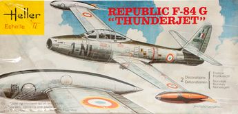 Heller_Republic F-84G Thunderjet_W92